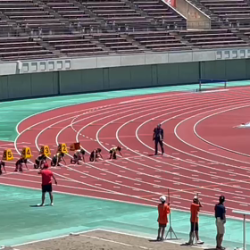 クラブ交流6年女子100m③の画像
