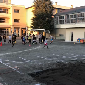 川越小練習 男子走り幅跳び①の画像