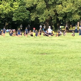 8月29日 学年別インターバル奇数組①の画像