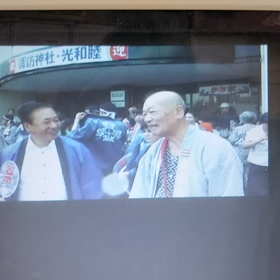 動画に映る善霊の画像