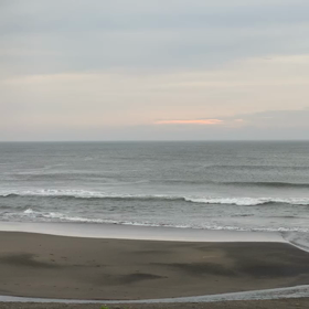 6月15日千葉北、東浪見の朝の波の画像