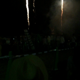 釧路の短い夏の終わりの花火大会(^-^)の画像