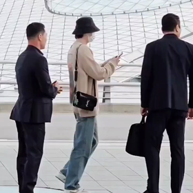 ジョンソク君　出国の画像