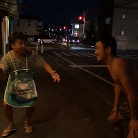 毎年恒例　ゆーとのbirthday顔面ケーキの画像