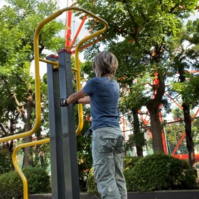 チンニングの画像