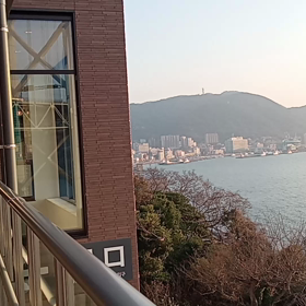 下関　夕日待ちの画像