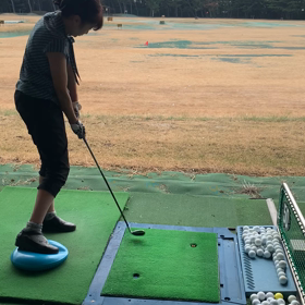 hanさんとレンジ練習！の画像