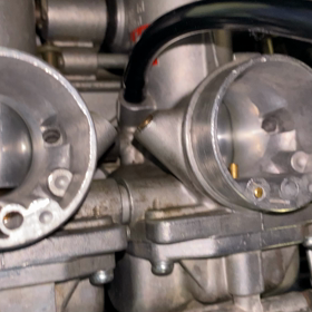 my Z1 ミクニVM29加速ポンプ付き　出ないなぁの画像