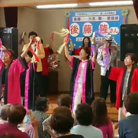 国府宮はだか祭の踊りの画像