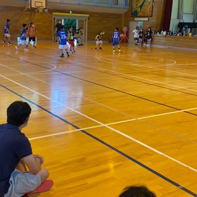 今日のバスケ練習20200801の画像