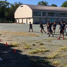 走り幅跳び②の画像