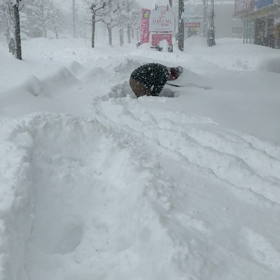 雪の量はの画像