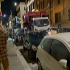 レストランの帰りに　ローマのヨルの画像