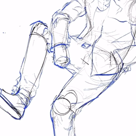 iPhoneでのイラスト制作動画(倍速)①の画像