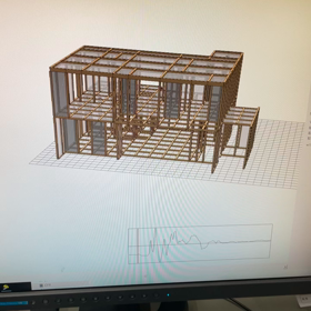 木造住宅の動的解析の画像