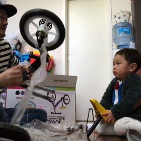 自転車。。あぶないっ(笑)の画像