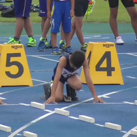 男子100ｍビデオ動画⑭の画像