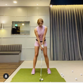 綺麗なスイングって❓の画像