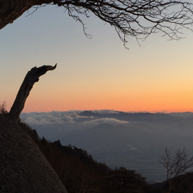 南アルプス 鳳凰三山の朝の画像