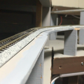 地下ヤードから駅までの試運転（貨物列車編）の画像