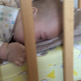 ぼく、起きたよ。の画像