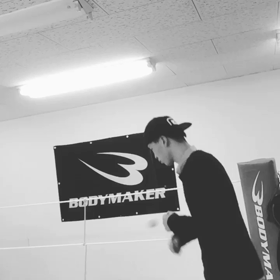 今日は5時半からジムの画像