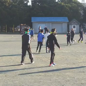 バトン鬼ごっこ④の画像