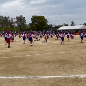 １０／１４　小学校初めての運動会の画像