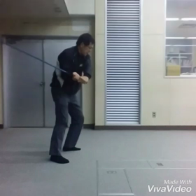 素振り＆雑巾打ちの画像