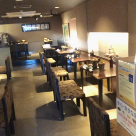 旅館のレストランの画像