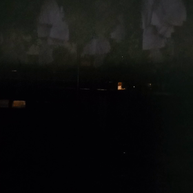 連夜の雷雨の画像