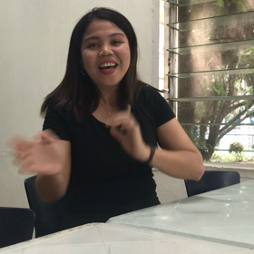 フィリピン人講師の英語の画像