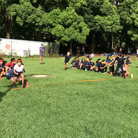 10色リレー バトンパス④の画像