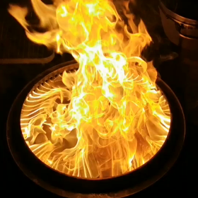 ボンファイヤー二次燃焼動画の画像