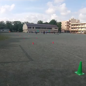 100m記録会(４年生)①の画像