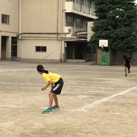 ６月４日川越小練習 バトン練習①の画像