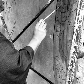 葛の葉姫 制作 part3の画像