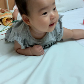 4m8d❤️寝返り成功した❤️の画像