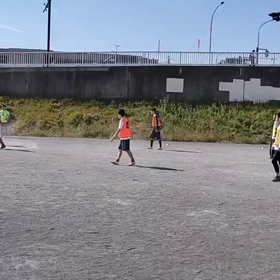 11/６　定例練習（多摩川河川敷グランド）生まれ日順でチーム分の画像