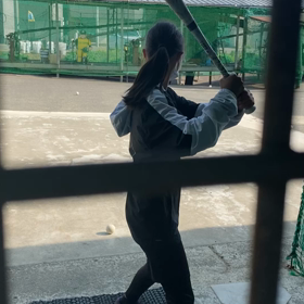 バッティングセンターの画像