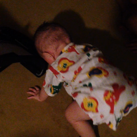 夜中遊びの改善と手足口病の画像