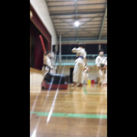 土曜練習。審査一名。の画像