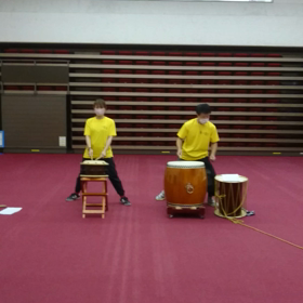 和太鼓体験教室リズム:1の画像