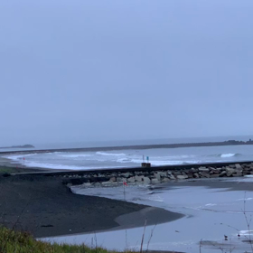 7月17日千葉北、東浪見の朝の波の画像