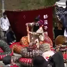 2011年4月10日 金谷城山桜まつり 動画 ⑥-4 石見神楽の画像