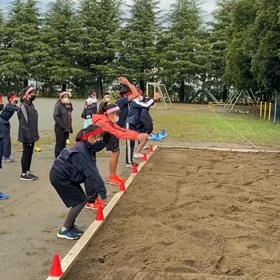 10月8日 立ち幅跳び①の画像