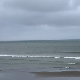 7月7日千葉北、東浪見の朝の波の画像