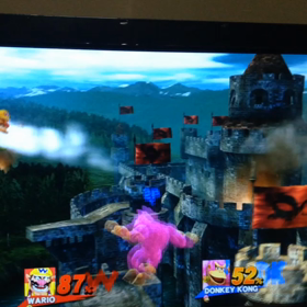 ドンキー地上↑Bアーマー ワリオの満タンオナラ耐えるの画像