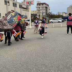 和倉温泉の秋祭りの画像