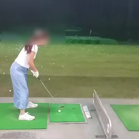 母さん、ゴルフ始めるってよ ③練習の画像